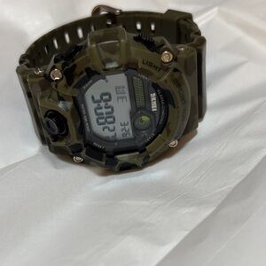 SKMEI 1197 Men’s Digital Sports Watch Camo Case & Band Water Resistant 5ATM